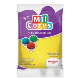 ACUCAR AMARELO MIL CORES 80G