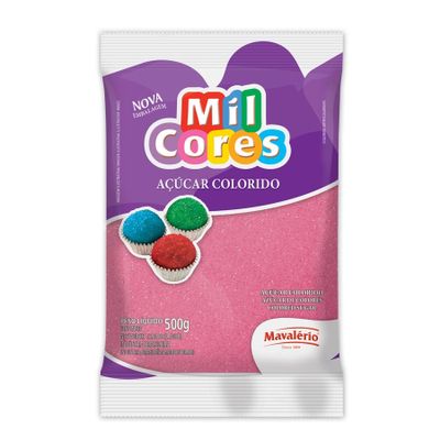 AÇÚCAR ROSA MIL CORES 500G