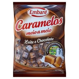 BALA DE LEITE/CHOCOLATE EMBARE 660GR