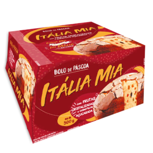 BOLO PASCOA ITALIA MIA FRUTAS C/COBERTURA 300G