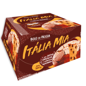 BOLO PASCOA ITALIA MIA GOTAS C/COB. 300G